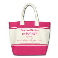 humour maths sac de plage
