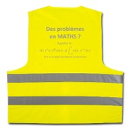 gilet de s&eacute;curit&eacute; humour maths