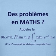maths humour Des problèmes en maths ?